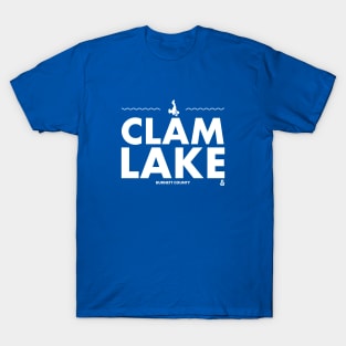 Burnett County, Wisconsin - Clam Lake T-Shirt